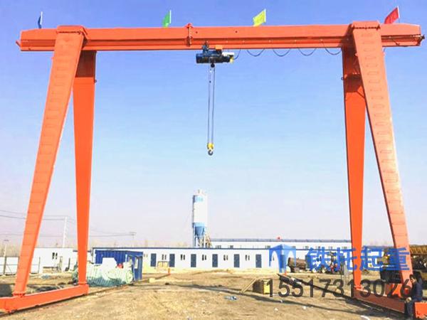 門式起重機在水利工地中如何完成澆筑任務