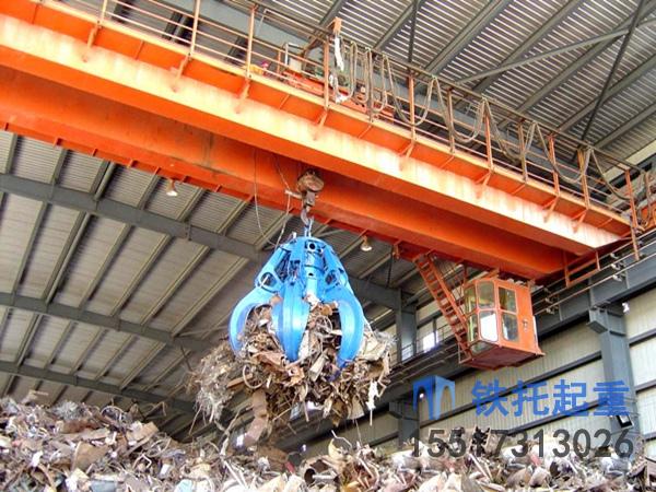 狹小垃圾車間作業抓斗行吊如何規劃運行